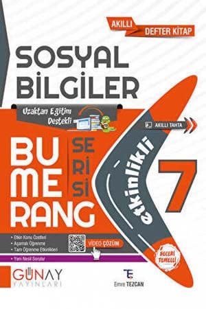 GÜNAY BUMERANG ETKİNLİKLİ SOSYAL BİLGİLER