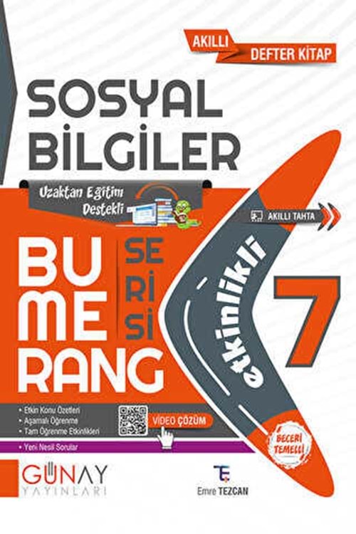GÜNAY BUMERANG ETKİNLİKLİ SOSYAL BİLGİLER