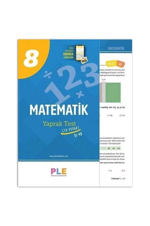 PLE 8.SINIF - MATEMATİK - YAPRAK TESTİ (1-48)