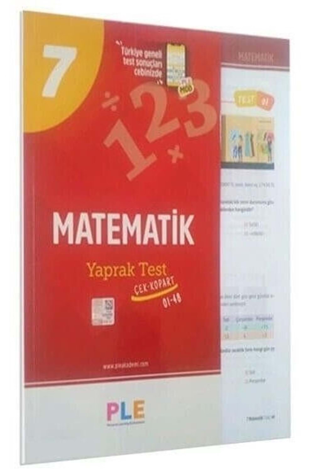 PLE 7.SINIF - MATEMATİK - YAPRAK TESTİ (1-48)