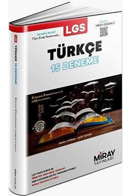 Miray 8. Sınıf Türkçe 15 Deneme