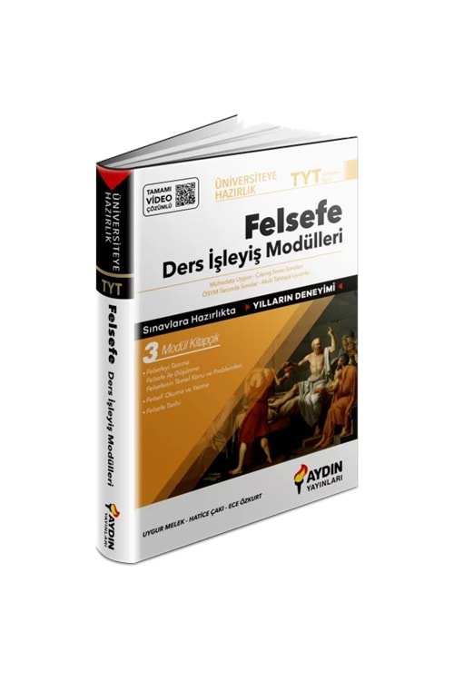 AYDIN ÜNİVERSİTEYE HAZIRLIK TYT FELSEFE DERS İŞLEYİŞ MODÜLLERİ