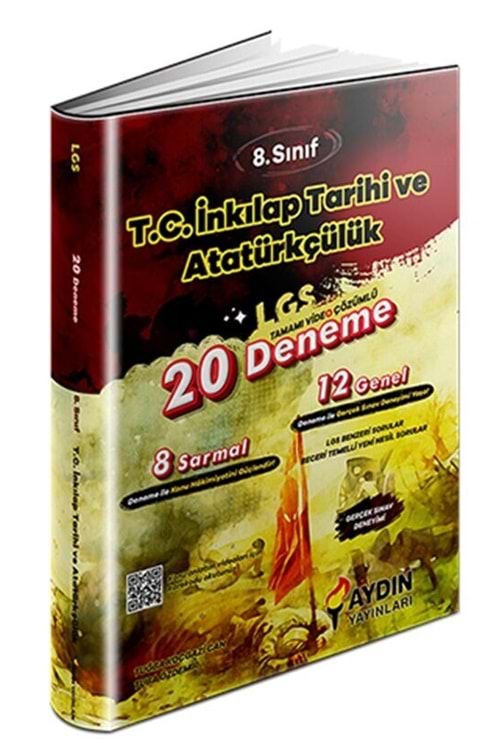 AYDIN LGS 8.SINIF T.C. İNKILAP TARİHİ VE ATATÜRKÇÜLÜK 20 DENEME