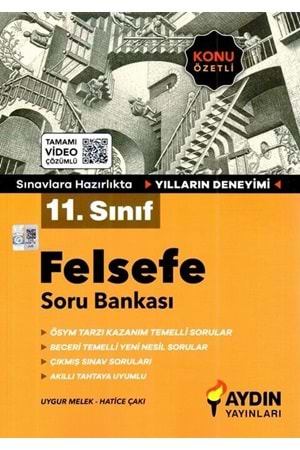AYDIN FELSEFE KONU ÖZETLİ SORU BANKASI