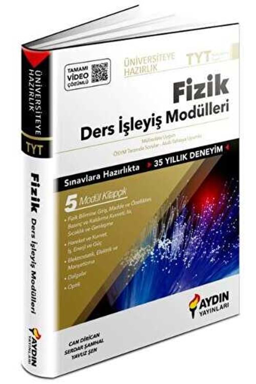 AYDIN ÜNİVERSİTEYE HAZIRLIK TYT FİZİK DERS İŞLEYİŞ MODÜLLERİ