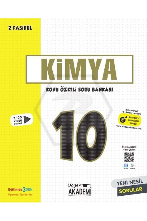 ÜÇGEN AKADEMİ 10.SINIF KİMYA - KÖSB - 2 FASİKÜL
