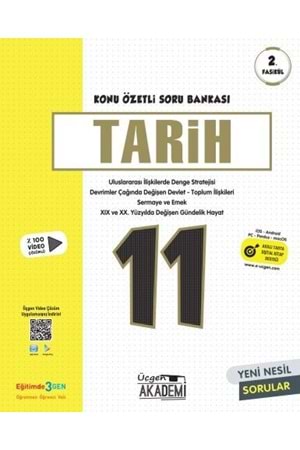 ÜÇGEN AKADEMİ 11.SINIF TARİH - KÖSB - 2 FASİKÜL