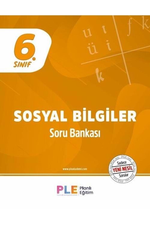 PLE YAYINLARI 6.Sınıf Sosyal Bilgiler - Soru Bankası