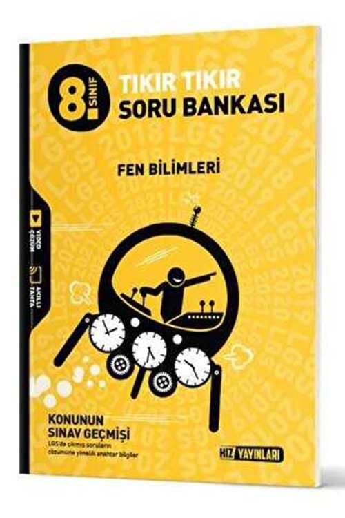 HIZ 8.SINIF TIKIR TIKIR FEN BİLİMLERİ SORU BANKASI