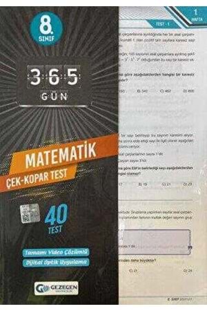 GEZEGEN MATEMATİK ÇEK KOPAR YAPRAK TEST