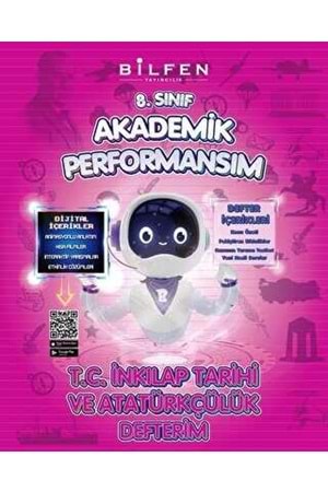 BİLFEN INKILAP TAR. VE ATA. 8 AKADEMİK PERFORMANSIM DEFTERİM