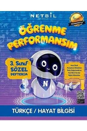 NETBİL 3.SINIF ÖĞRENME PERFORMANSIM SÖZEL DEFTERİM
