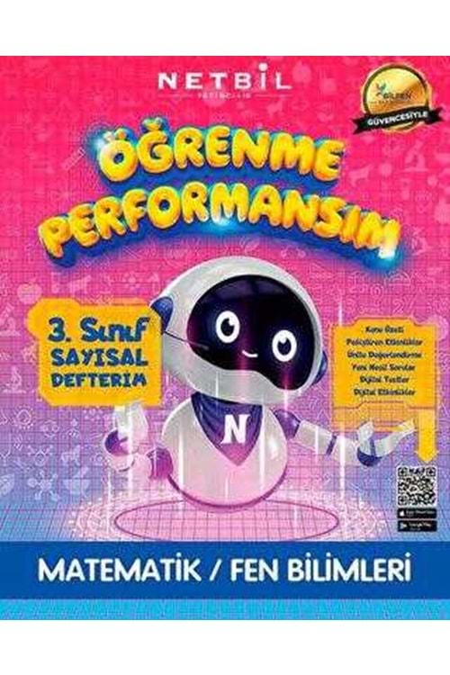 NETBİL 3.SINIF ÖĞRENME PERFORMANSIM SAYISAL DEFTERİM