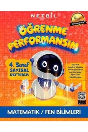 NETBİL 4.SINIF ÖĞRENME PERFORMANSIM SAYISAL DEFTERİM