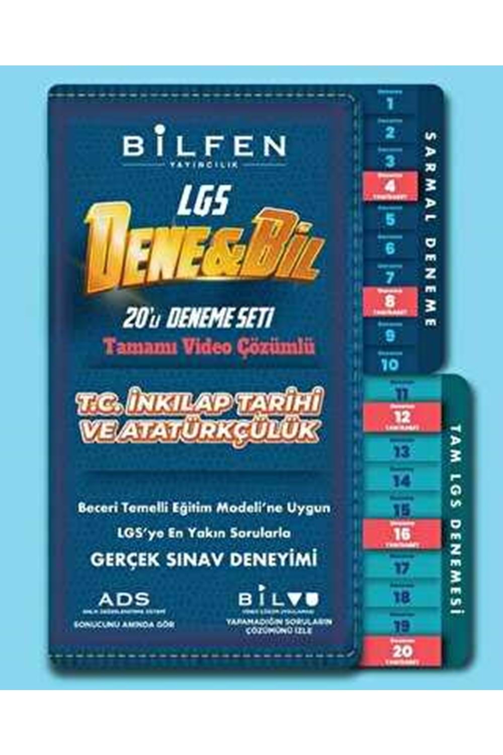 BİLFEN 8.SINIF DENEBİL TC. İNKİLAP TARİHİ VE ATA. 20Lİ D.