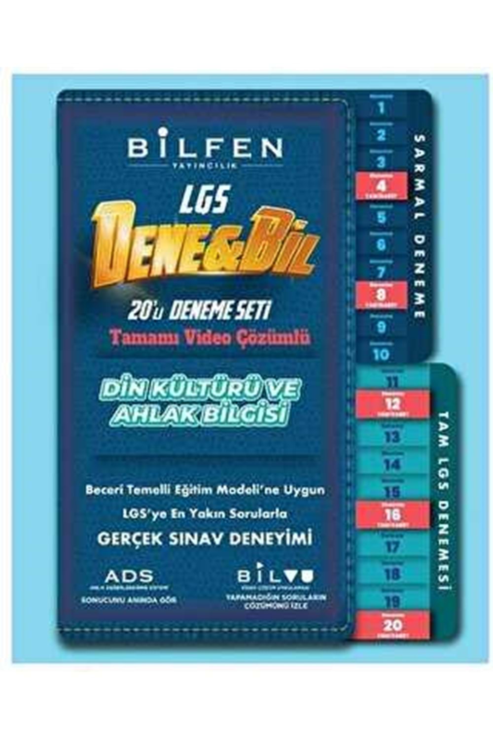BİLFEN 8.SINIF DENEBİL DİN KÜLTÜRÜ 20 Lİ DENEME SETİ