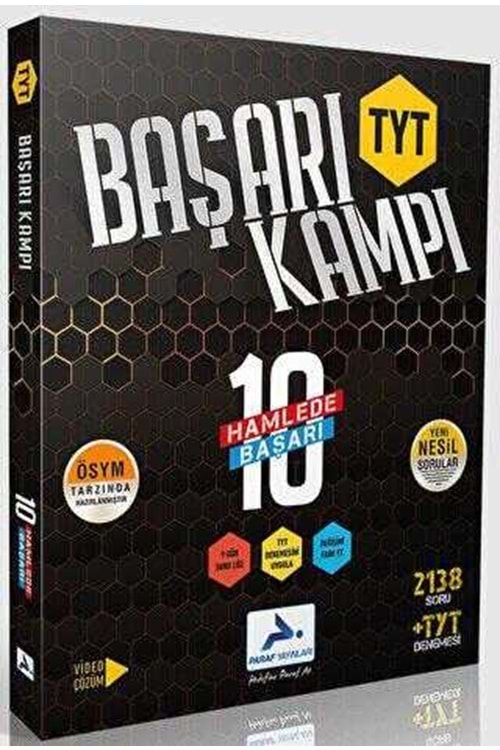 PARAF TYT BAŞARI KAMPI 10 HAMLEDE BAŞARI-YENİ ÜRÜN