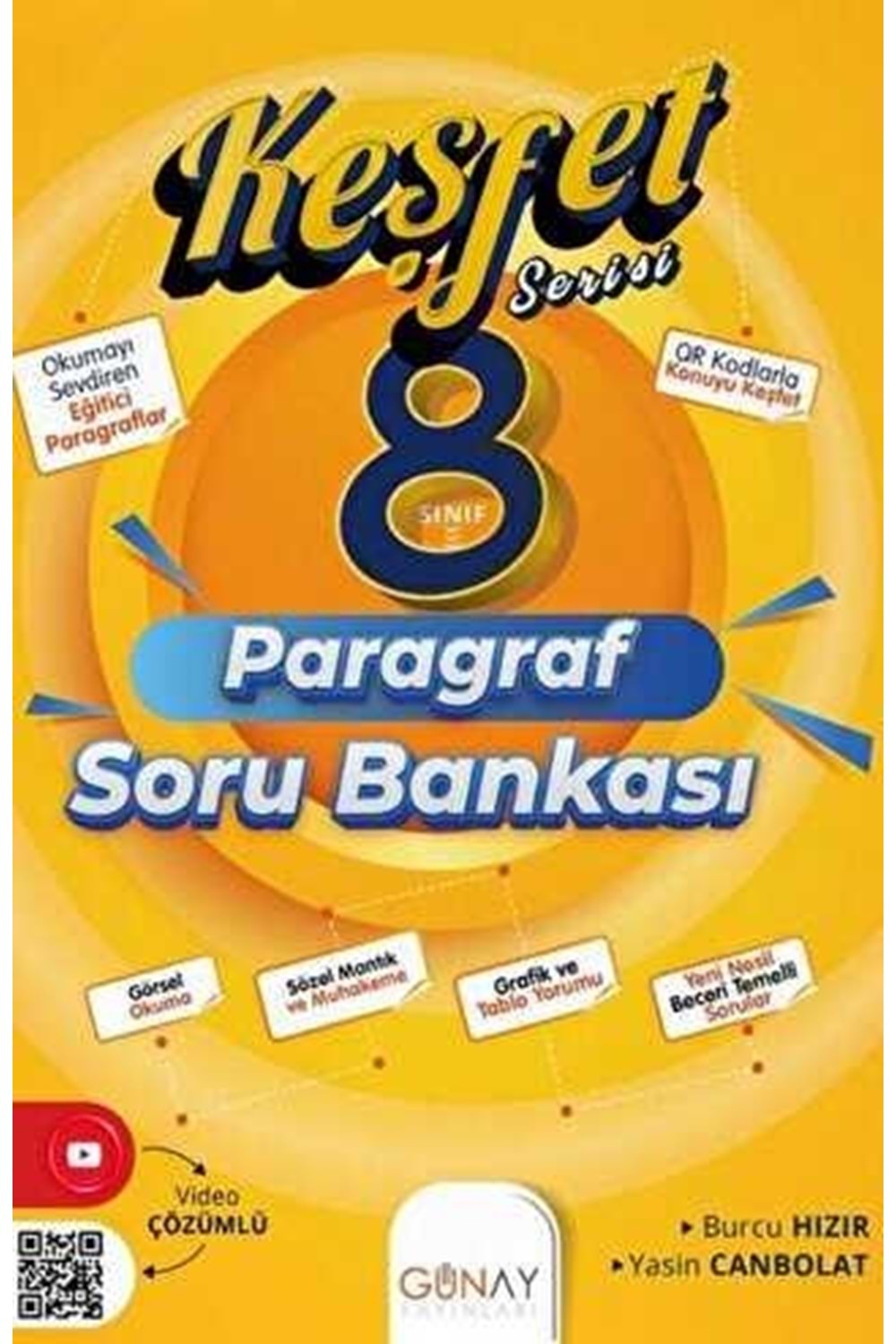 GÜNAY 8.SINIF ZOOM SERİSİ PARAGRAF SORU BANKASI