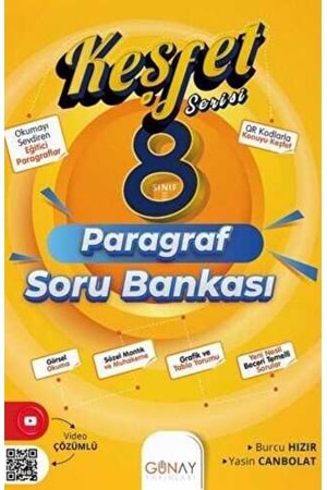 GÜNAY 8.SINIF ZOOM SERİSİ PARAGRAF SORU BANKASI
