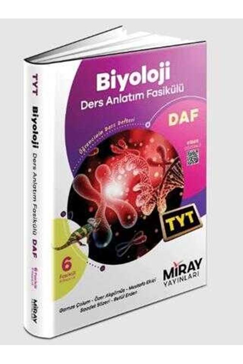 MİRAY TYT BİYOLOJİ DERS ANLATIM FASİKÜLLERİ