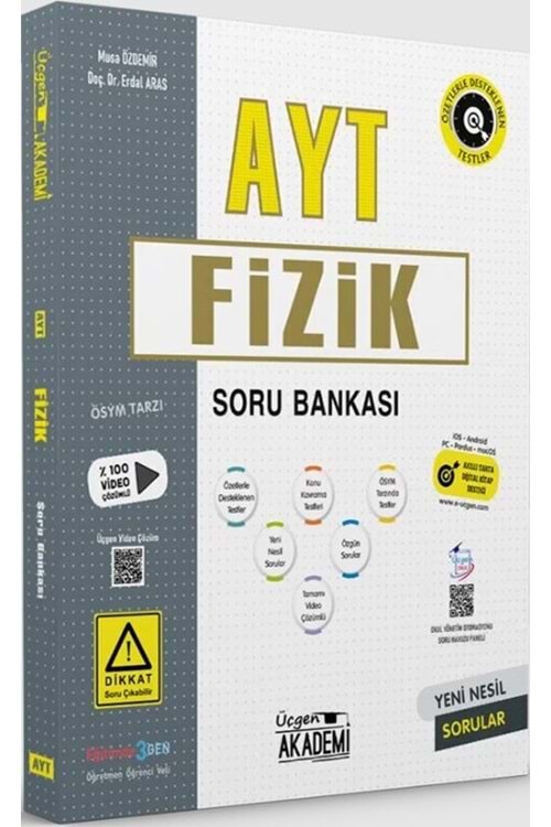 ÜÇGEN AKADEMİ AYT FİZİK - SORU BANKASI