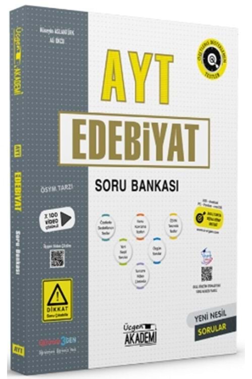 ÜÇGEN AKADEMİ AYT EDEBİYAT - SORU BANKASI