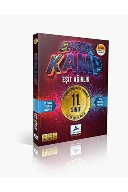 PARAF 11.SINIF EŞİT AĞIRLIK ERKEN KAMP KİTABI