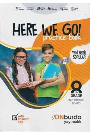 NETBİL 8.SINIF HERE WE GO PRACTİCE BOOK