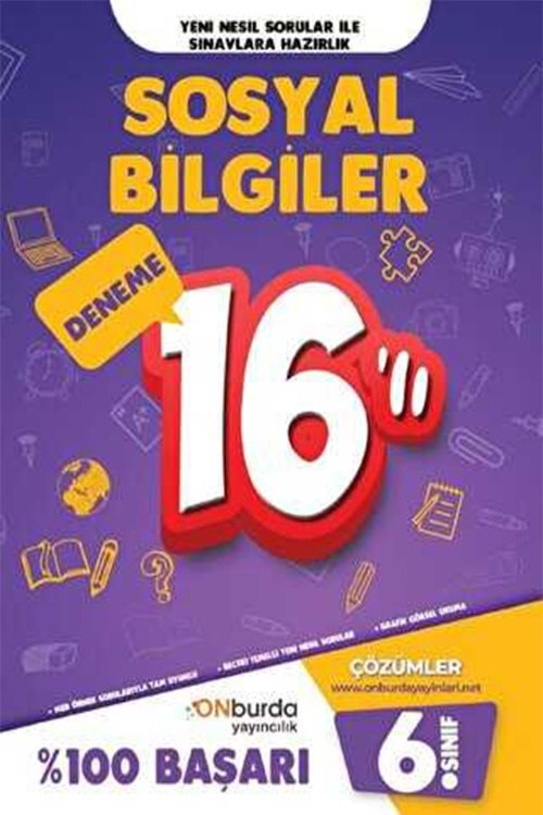 NETBİL 6.SINIF SOSYAL YENİ NESİL BRANŞ DENEMELERİ