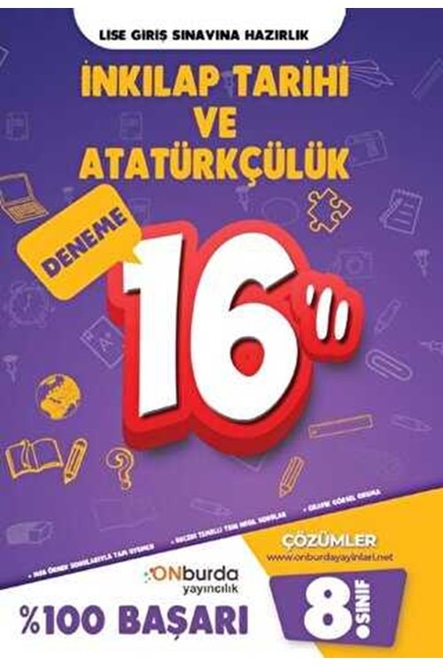 NETBİL 8.SINIF İNKILAP YENİ NESİL BRANŞ DENEMELERİ