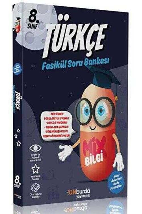 NETBİL 8.SINIF MİX BİLGİ TÜRKÇE KÖ FASİKÜL SORU BANKASI