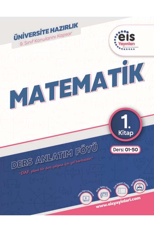 EIS YKS - DAF - MATEMATİK - 1. KİTAP