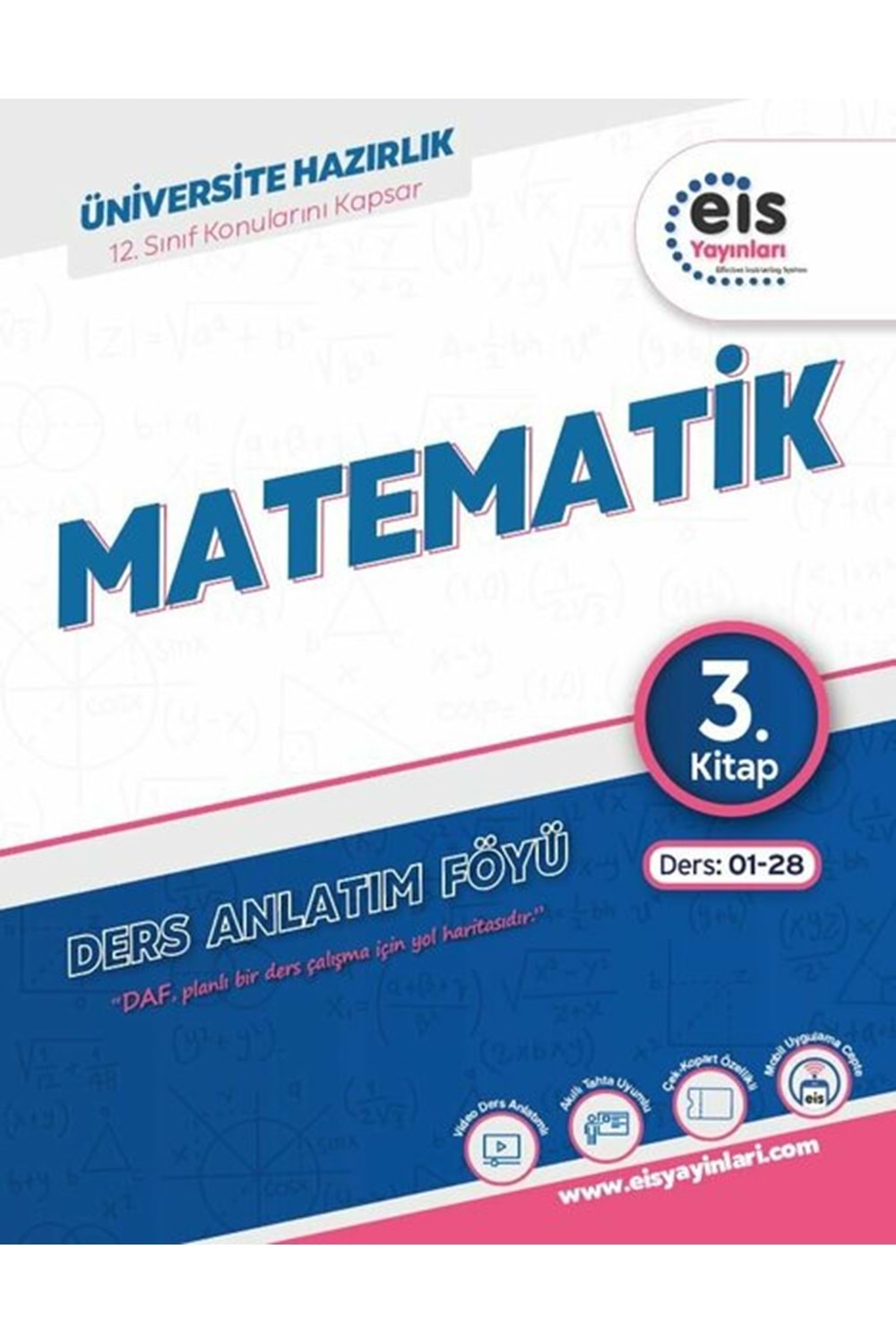 EIS YKS - DAF - MATEMATİK - 3. KİTAP
