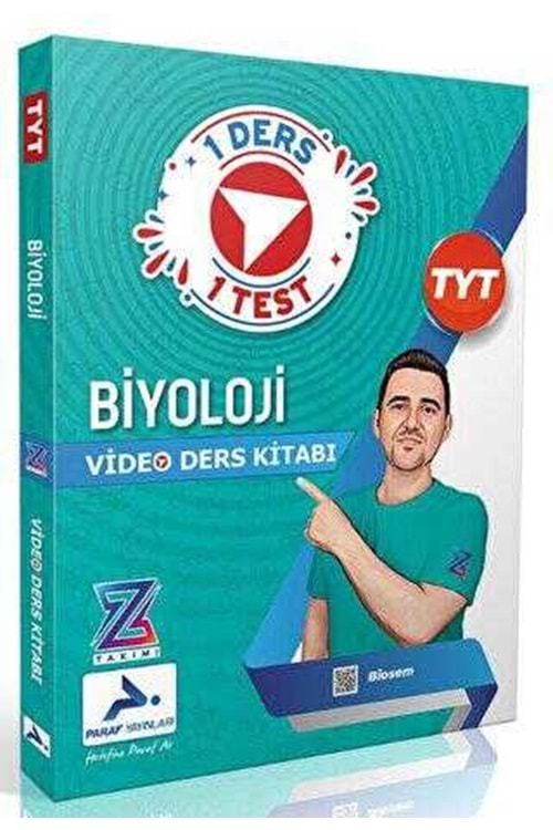 PARAF Z TAKIM TYT BİYOLOJİ VİDEO DERS KİTABI