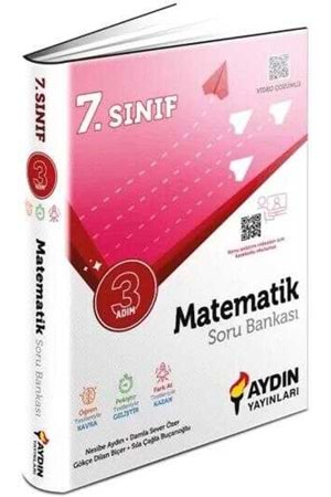 7. Sınıf Matematik Üç Adım Soru Bankası