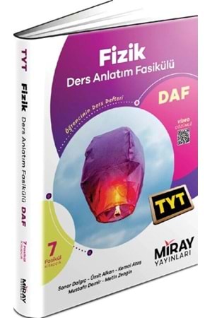 Miray TYT Fizik Ders Anlatım Fasikülleri