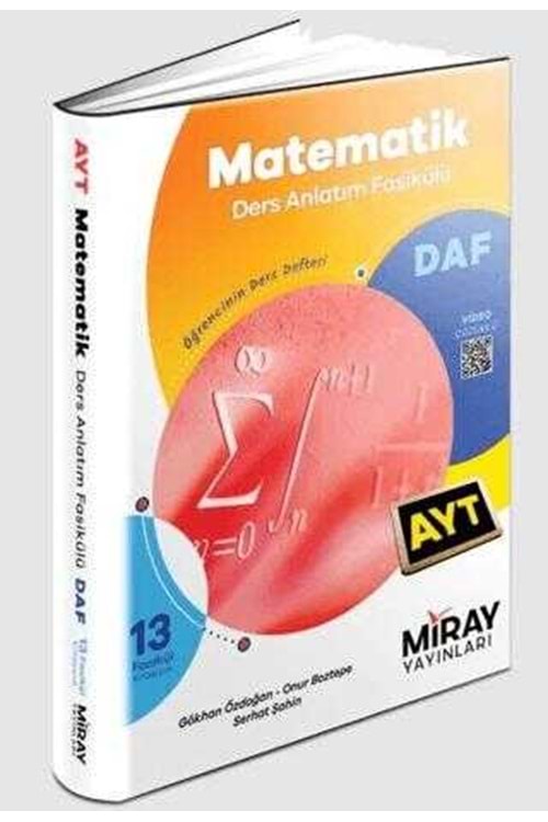 Miray AYT Matematik Ders Anlatım Fasikülleri
