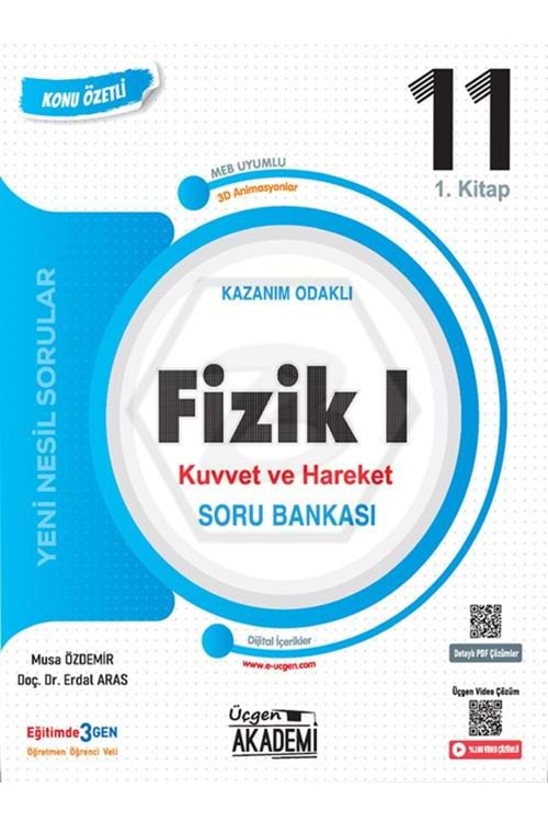 ÜÇGEN AKADEMİ 11.SINIF - KONUNUN ÖZÜ - FİZİK I - KÖSB