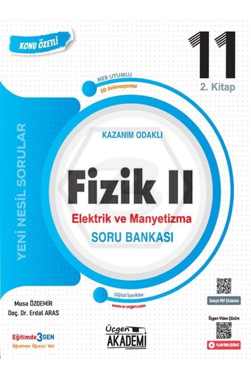 ÜÇGEN AKADEMİ 11.SINIF - KONUNUN ÖZÜ - FİZİK II - KÖSB