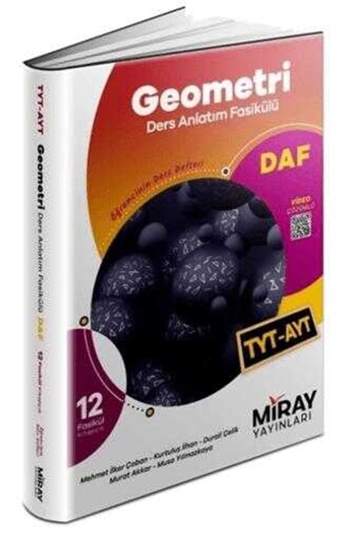 MİRAY TYT-AYT GEOMETRİ DERS ANLATIM FASİKÜLLERİ