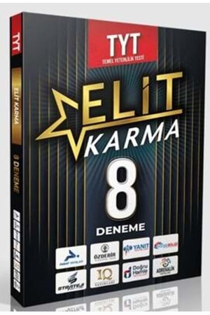 ELİT KARMA TYT 8 FASİKÜL DENEME VİDEO ÇÖZÜMLÜ YENİ KARMA