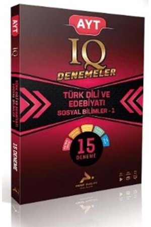 PARAF AYT IQ TÜRK DİLİ VE EDEBİYATI SOSYAL BİLİMLER 1 15 BRANŞ DEN.