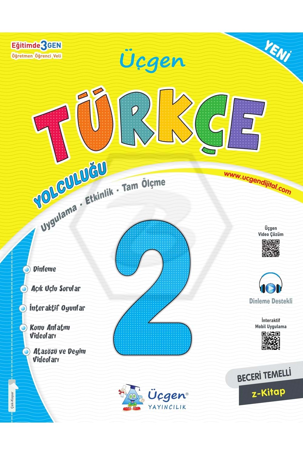 ÜÇGEN 2.SINIF BECERİ TEMELLİ - TÜRKÇE YOLCULUĞU - 2024
