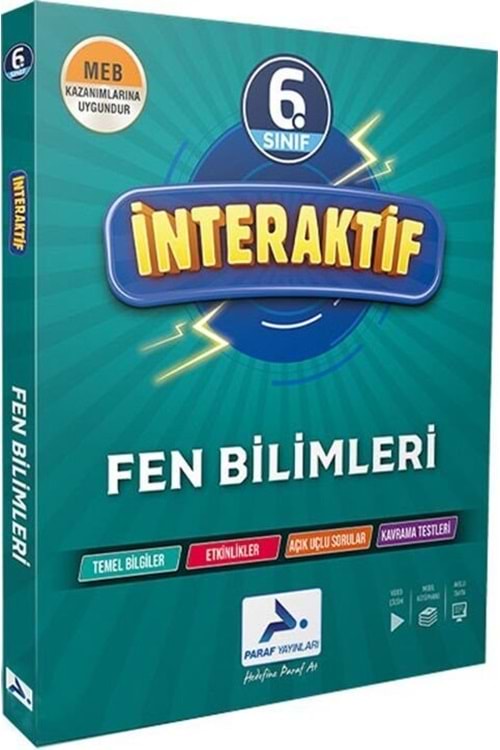 PARAF 6.SINIF İNTERAKTİF FEN B. ETKİN. ÇALIŞMA KİT
