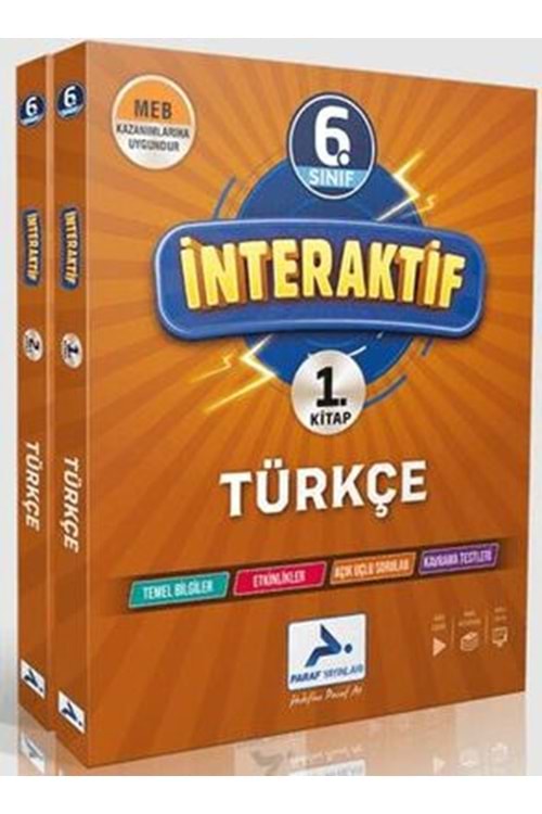 PARAF 6.SINIF İNTERAKTİF TÜRKÇE ETKİN.ÇALIŞMA KİT