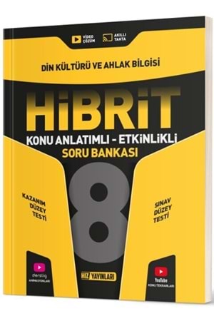 HIZ 8.SINIF HİBRİT DİN KÜLTÜRÜ VE AHLAK BİLGİSİ SORU BANKASI