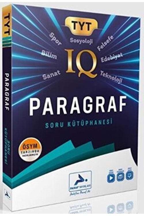 PARAF TYT IQ PARAGRAF SORU KÜTÜPHANESİ-YENİ BASKI