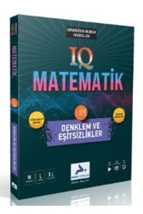 PARAF IQ MATEMATİK-1.SERİ-DENKLEM VE EŞİTSİZLİKLER