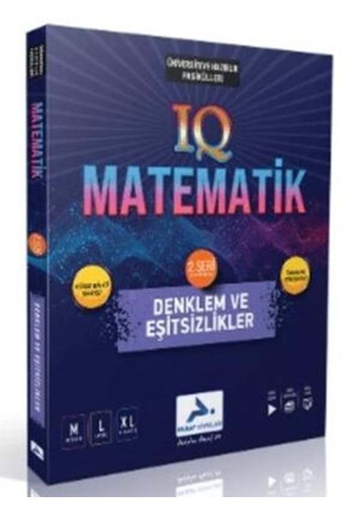 PARAF IQ MATEMATİK-2.SERİ-DENKLEM VE EŞİTSİZLİKLER