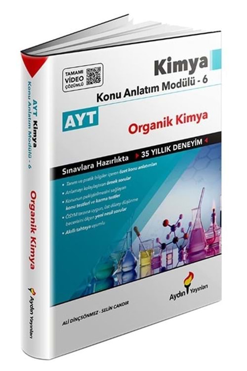 AYDIN AYT KİMYA KONU ANLATIM MODÜLÜ 6 (ORGANİK KİMYA)